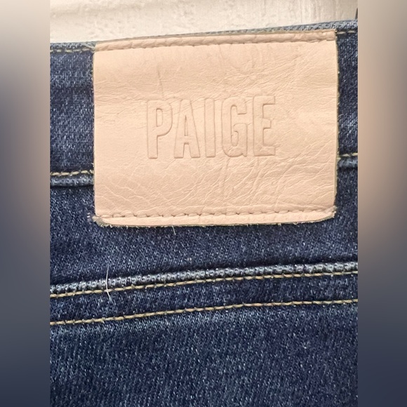 PAIGE Claudine 28 Seamed Raw Hem‎ Jeans- Sketchbook EUC - Picture 11 of 16